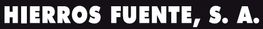 Hierros Fuente logo